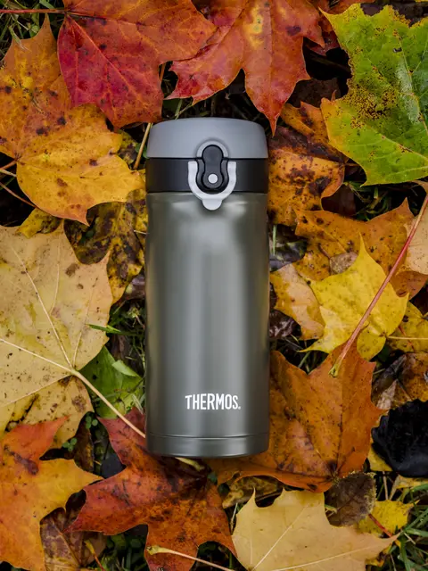 Thermos JMY Termokopp Army 0,35L Smart kombinasjon av termos og termokopp 