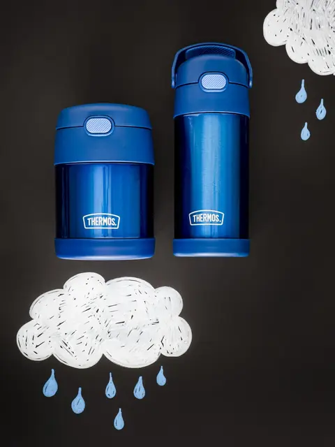 Thermos Funtainer Mattermos Blå 290ml Mattermos til barn og mindre porsjoner 