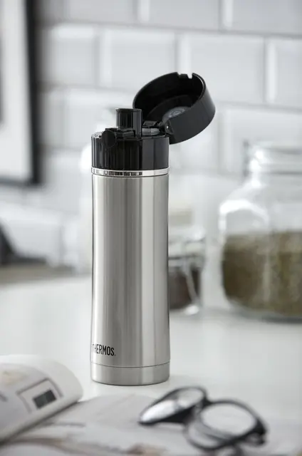 Thermos Sipp Drikkeflaske Stål 0,53L Termoflaske i stål kun til kald drikke 