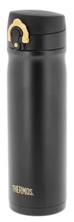 Thermos JMY Termoflaske 470 ml Svart Kombinert termos og termokopp