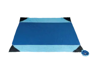 Ticket To The Moon Beach Blanket Royal Blue/Light Blue