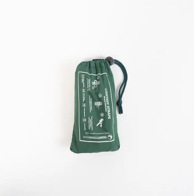 Ticket To The Moon Lightest Strap Opphengstau Dyneema, sort 