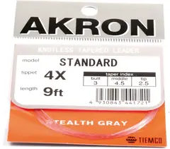 Tiemco Akron Standard Leaders 5X 12&#39;