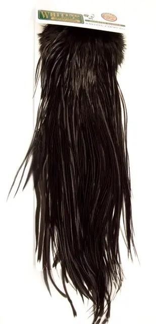 Hebert-Miner Saddle - Black Bronsegradering / (White dyed) 