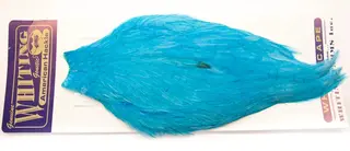 Whiting Am. Rooster Cape - Silver Doc Bl (White Dyed/Silver Doctor Blue)