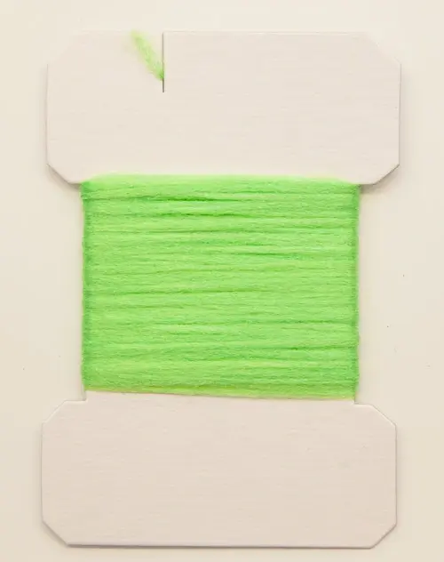 Antron Yarn Carded - Fl. Chartreuse 