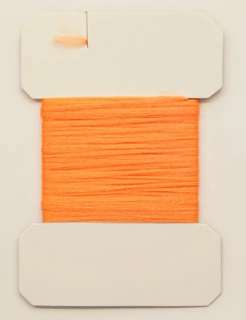 Antron Yarn Carded - Fl. Orange 