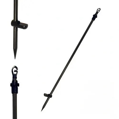 UKSWH Hide Pole teleskop stang Teleskopisk stang til kamuflasjenett 