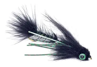 Umpqua Baby Gonga #8 Black Stor &#248;rretstreamer