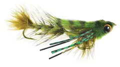 Umpqua Baby Gonga #8 Olive Stor &#248;rretstreamer