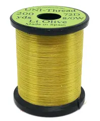 UNI bindetr&#229;d 8/0 - Lt. Olive 200y