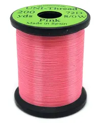 UNI bindetr&#229;d 8/0 - Pink 200y