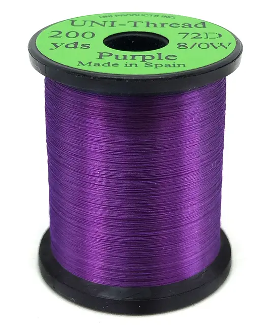 UNI bindetråd 8/0 - Purple 200y 