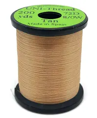 UNI bindetr&#229;d 8/0 - Tan 200y