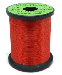 UNI bindetr&#229;d 8/0 - Fl. Orange 200y