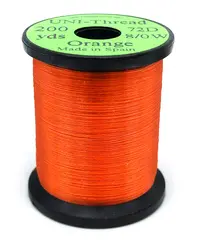 UNI bindetr&#229;d 8/0 - Orange 200y