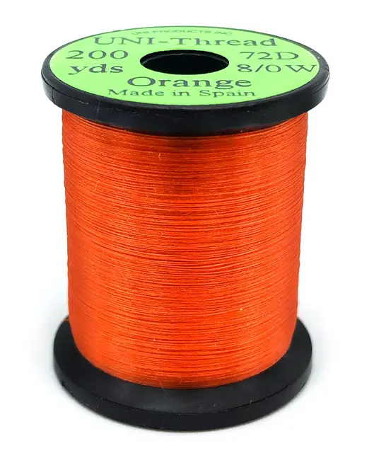 UNI bindetråd 8/0 - Orange 200y 