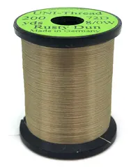 UNI bindetr&#229;d 8/0 - Rusty Dun 200y