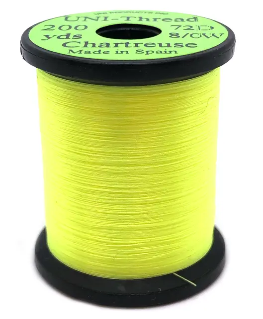 UNI bindetråd 8/0 - Chartreuse 200y 