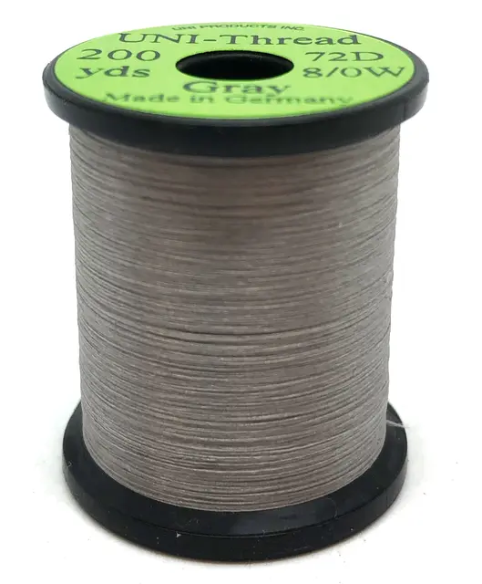 UNI bindetråd 8/0 - Grey 200y 