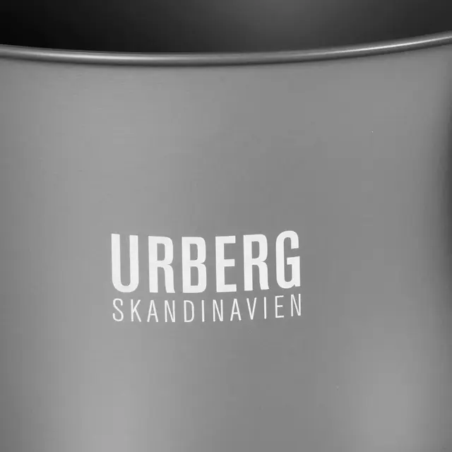 Urberg Rogen Campfire Pot Grey Romslig aluminiumsgryte 