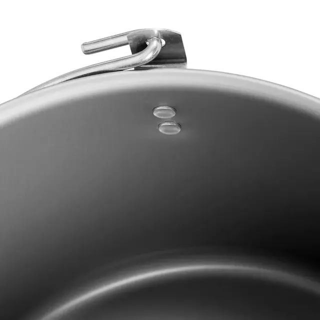 Urberg Rogen Campfire Pot Grey Romslig aluminiumsgryte 