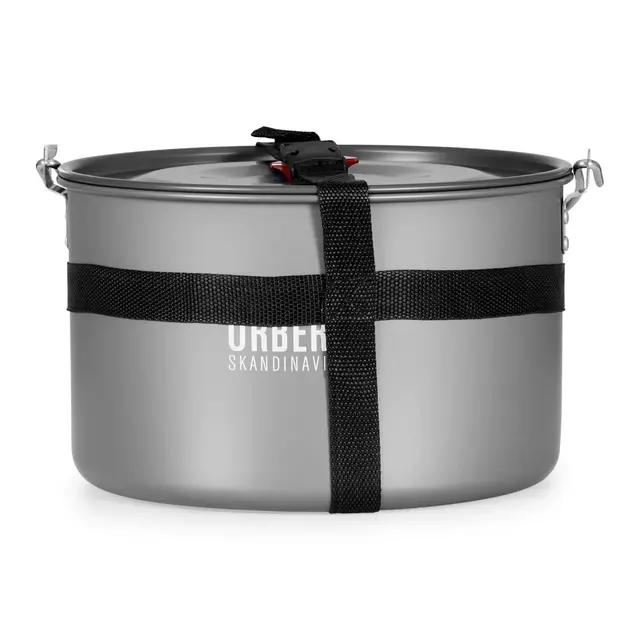 Urberg Rogen Campfire Pot Grey Romslig aluminiumsgryte 