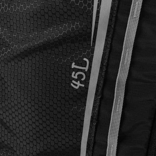 Urberg Glacier Backpack 45L Black Lett dagstursekk 