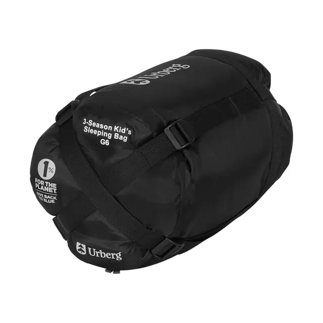 Urberg 3-Season Kid's Sleeping Bag G6 Kombu Green 