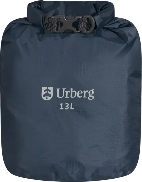 Urberg Dry Bag 13L Midnight Navy Slitesterk og vanntett pakkpose 