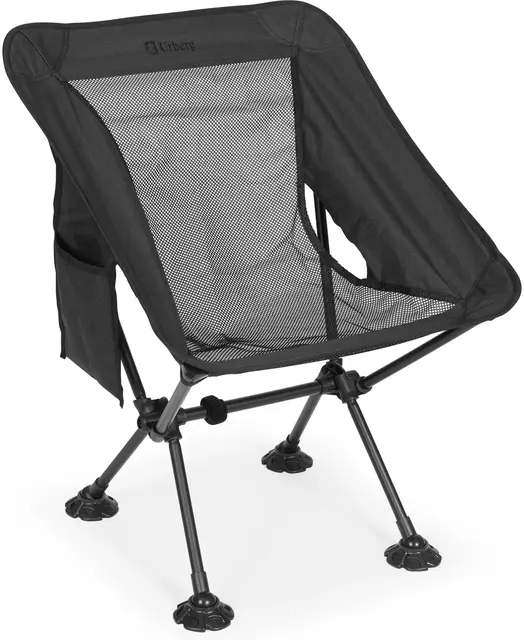 Urberg Wildlight Chair G2 Black Praktisk sammenleggbar campingstol 