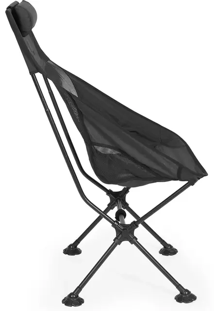 Urberg Wildlight High Chair G2 Black Sammenleggbar campingstol med høy rygg 