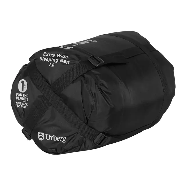 Urberg Extra Wide Sleeping Bag 2.0 Black Beauty 