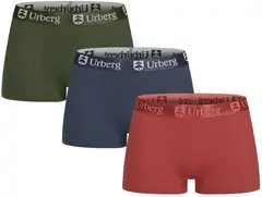 Urberg Bamboo Boxers 3-pack W M Tandori/Navy/Green
