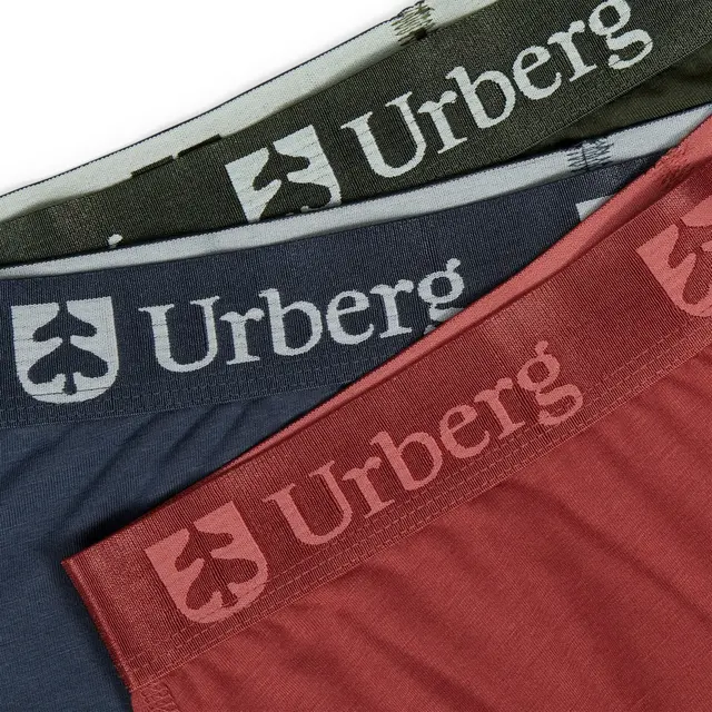 Urberg Bamboo Boxers 3-pack W M Tandori/Navy/Green 