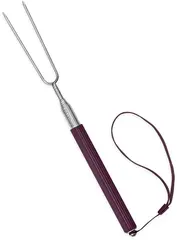 Urberg Grill Fork Dark purple Praktisk grillspyd i rustfritt st&#229;l