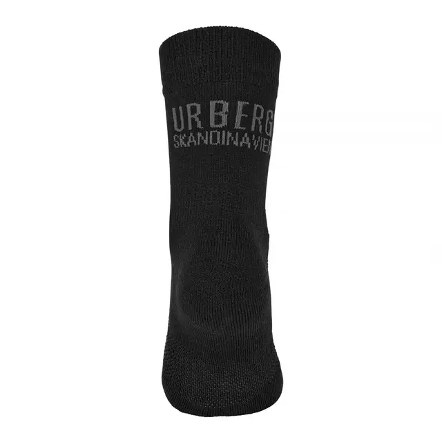 Urberg Hiking Wool Sock G2 36-39 Myke tur- og hverdagssokker Black beauty 