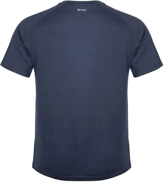 Urberg Merino Tee Men Blue Nights L Myk og behagelig t-skjorte i merinoull 