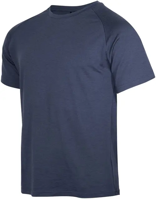 Urberg Merino Tee Men Blue Nights L Myk og behagelig t-skjorte i merinoull 