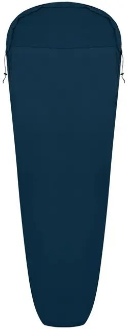 Urberg Merino Liner Mummy Midnight Navy Behagelig lakenpose til soveposen 