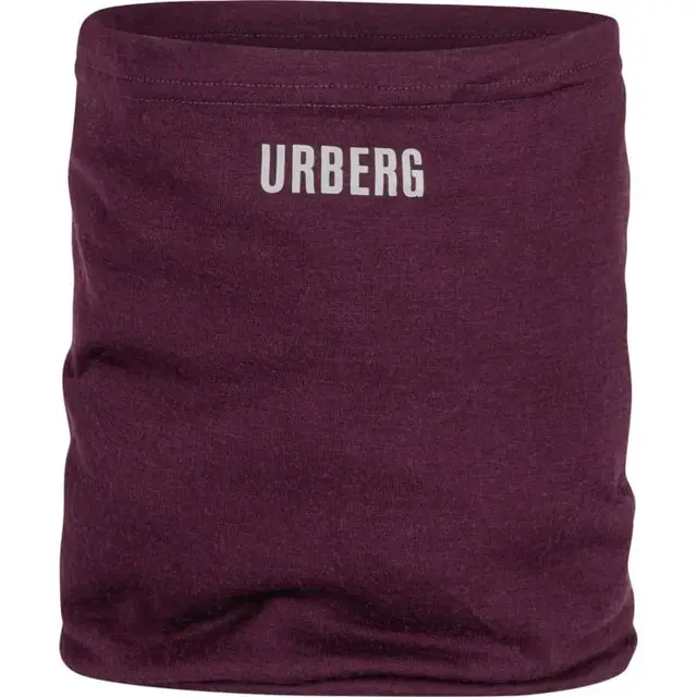 Urberg Merino Tube Dark Plum Myk og multifunksjonel one size hals 
