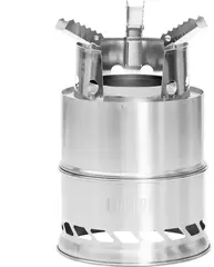 Urberg Rogen Lt Wood Stove Stainless Vedfyrt stormkj&#248;kken i rustfritt st&#229;l