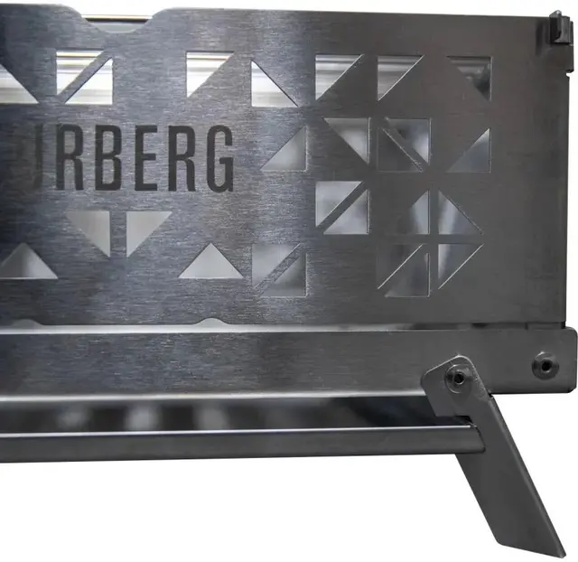 Urberg Rogen Portable Wood Stove Bærbar grill i rustfritt stål one size 