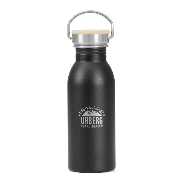 Urberg Single Wall 500ml Black Perfekt til kald eller varm drikke 