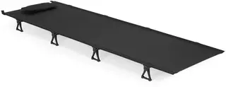 Urberg Wildlight Folding Cot Black Praktisk, sammenleggbar feltseng