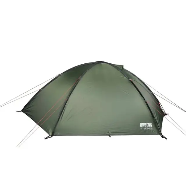 Urberg 3-Person Dome Tent Kombu Green 3 Selvbærende 3-sesongs kuppeltelt 