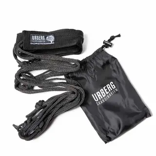 Urberg Hammock Hanging Kit Silver Sk&#229;nsomt bredt b&#229;nd for hengek&#248;yer