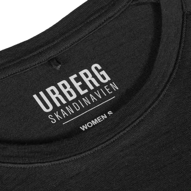 Urberg Lyngen Merino T-shirt W Black L Black Beauty 