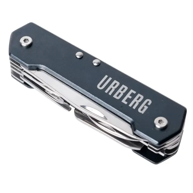Urberg Multi Function Knife Navy Multiverktøy med 9 deler 