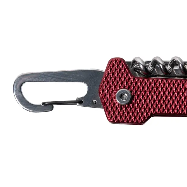 Urberg Multi Function Knife Red Multiverktøy med 9 deler 